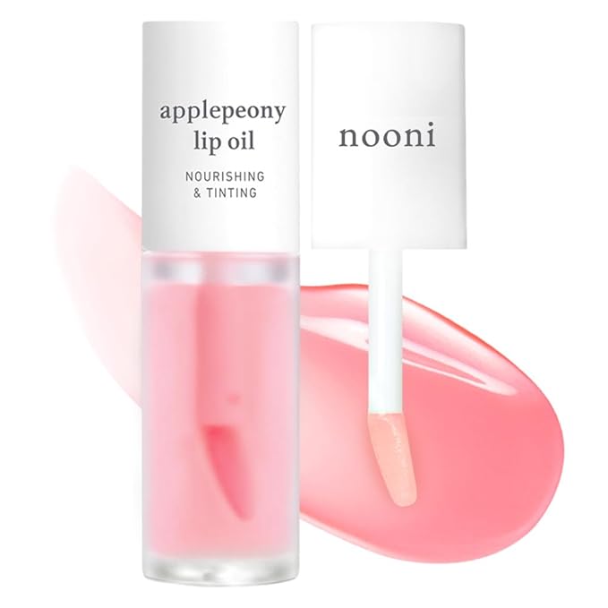 NOONI Korean Lip Oil Bundle - Applepeony & Appleclear