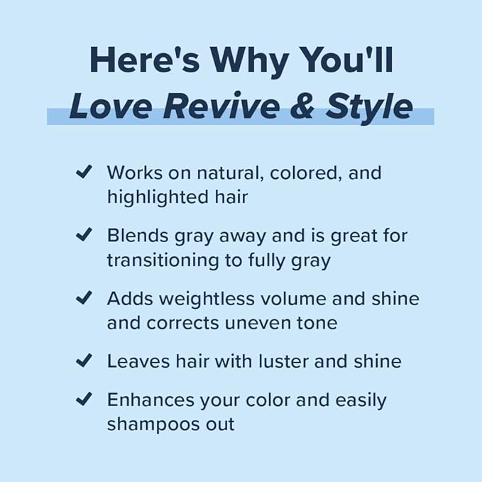 Truhair Revive and Style Color Mousse (Silver)