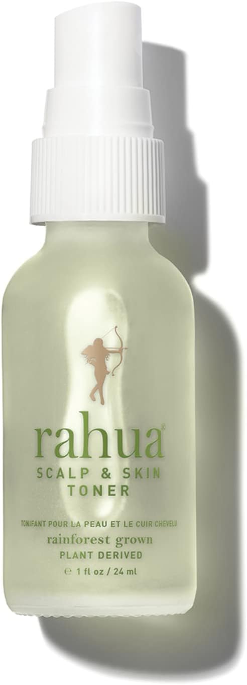 Rahua Scalp & Skin Toner, Vegan Botanical Mist for Balanced Scalp & Clear Complexion, Travel Size, With Witch Hazel, Organic Aloe Vera & Antioxidants, Cleaner Beauty for All Hair & Skin Types, 1 Fl Oz