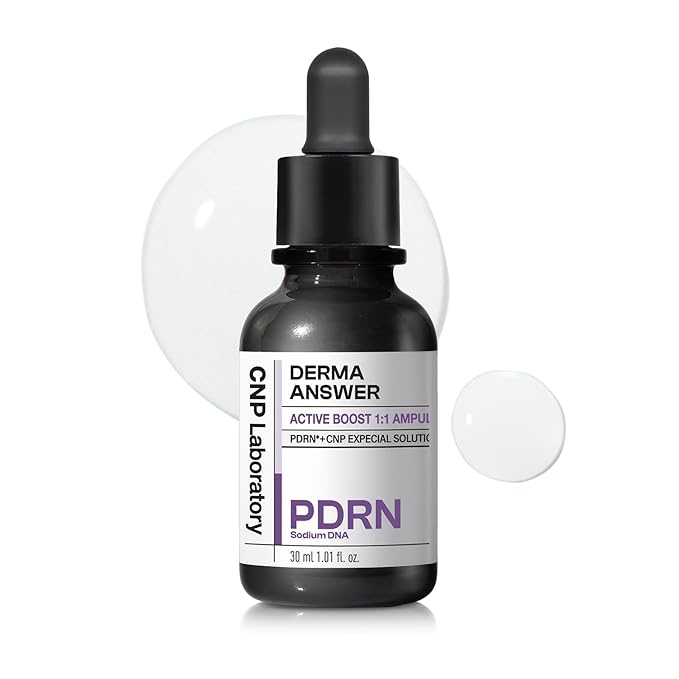 CNP PDRN Active Boost Face Serum - Salmon DNA Serum for Face, Smoothing Fine Lines & Wrinkle, Rejuvenating & Firming Skin, Anti-aging Booster with Collagen, Korean Skin Care, 1.01 fl. oz. (30ml)