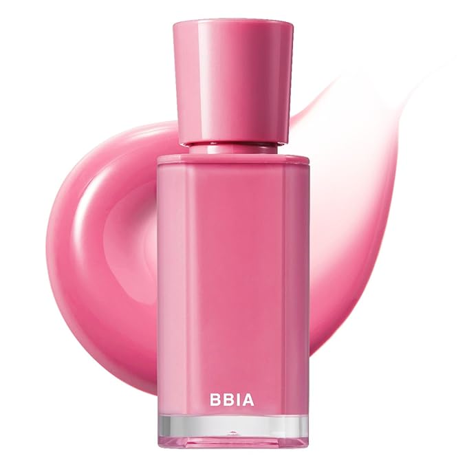 BBIA Glow Tint – Lip Plumping Volumizing Glossy & Glowy Lip Stain Naturally Moisturizing Comfortable Texture Lightweight Long-Lasting Vivid Color Non-Sticky Korean Makeup (21 BLOOM, Pack of 1)