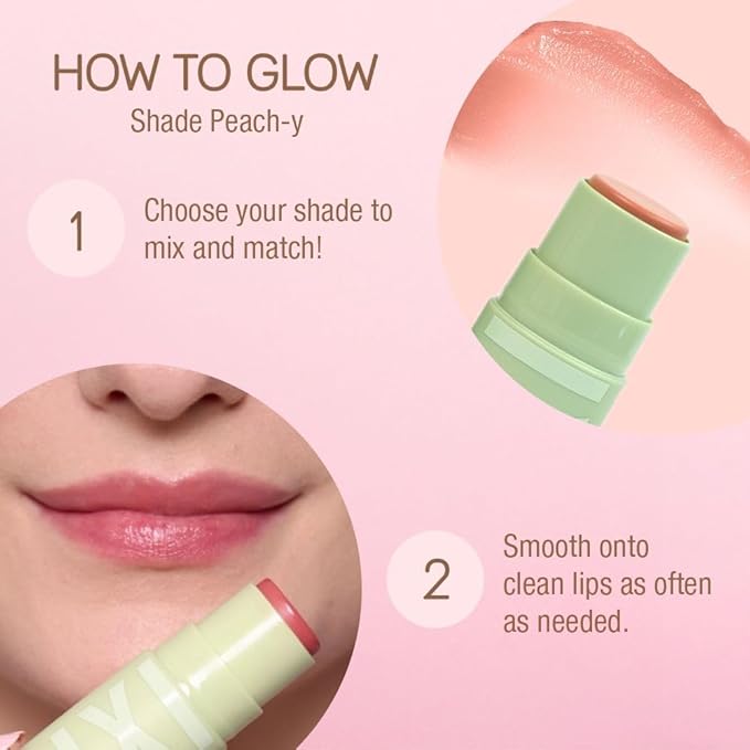 Pixi Beauty +Hydra LipTreat Naturals Trio | Tinted Hydrating Lip Balms in 3 Shades | Clear, Peach-y, and Nectar | 0.16 oz / 4.8 g