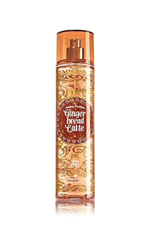 Bath and Body Works Gingerbread Latte Fragrance Mist 8 Ounce