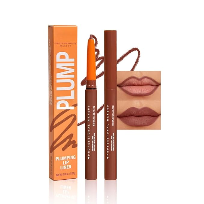 Retractable Lip Liner Pencil for Shaping & Sculpting Lips,Creamy Matte Gel Crayon Lip Liner Pencil delineador de labios,Long Lasting Waterproof Lipstick LipLiner (08#, 1 Count (Pack of 1))