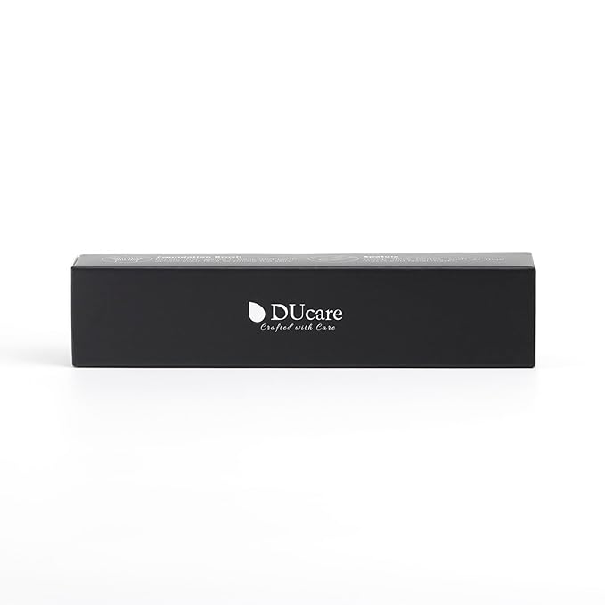 DUcare Foundation Brushes Flat Top Dual-Ended Kabuki Brush for Liquid, Cream and Powder Face Makeup With Handle