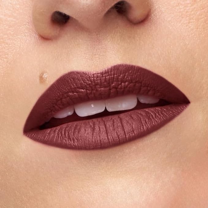 OFIR Velvet Bond Liquid Matte Lipstick | Matte Liquid Lipstick for Bold, Full Coverage Color | Hydrating Pigments Offer All-Day Comfort | Vegan Formula | Toffee - Soft Brown Shade | 0.12 fl oz