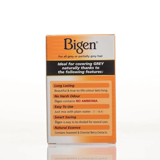 Bigen Permanent Powder Hair Color 88 Blue Black 1 ea (Pack of 2)
