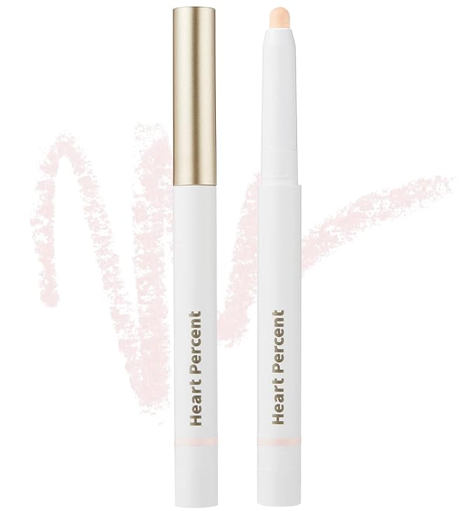 Heart Percent Dote On Mood Lip Liner Pencil, Long-Lasting Creamy Lip Crayon Smooth Lipliner Retractable Lipstick Overlip Line Color 0.8g, #11. Soft Glow