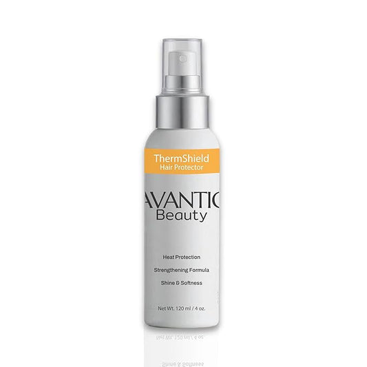 Avantic Beauty ThermShield Hair Protector – Lightweight Heat Protectant Spray with Amino Acids and UV Protection, Perfect for Sun, Heat, Water, and Active Lifestyles