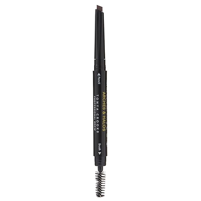 Arches and Halos Microfiber Tinted Brow Mousse - Richly Pigmented Eyebrow Shaper - Water Resistant Filler Pen - Vegan - Espresso - 0.11 oz