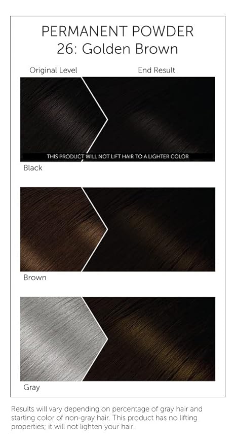 #26 Golden Brown Bigen Permanent Powder (6 Pack)