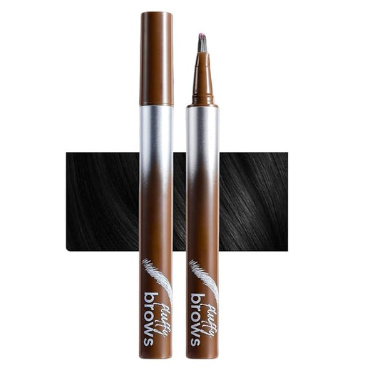 Eyebrow Pen Eyebrow Pencil for Women with Precise Brush-Tip Create Natural Hair-Like Brows Black
