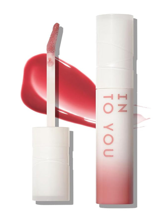 INTO YOU Lip Stain Long Lasting, Lip Gloss, Lip Tint, Lip Plumper Gloss, Glitter Lip Gloss, Liquid Lipstick, Vivid Color, Smudge-Proof, Lightweight, Naturally Moisturizing, Lip Oil For Dry Lips (CC05)