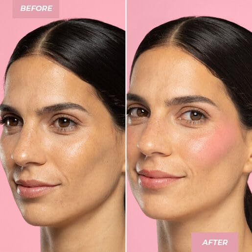 MCoBeauty - Glow Up pH Powder Blush - Silky Finish With Soft Matte Texture Blusher Powder - Vivi Pink Shade - Face Make-up With Blendable Formula For Everyday Use