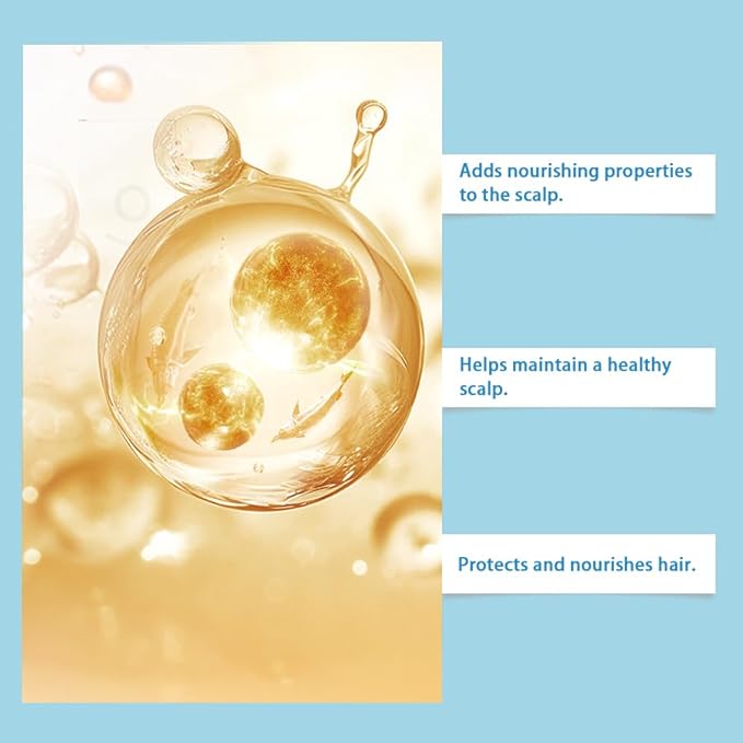 Gluvelessia Hair Growth Serum Roll-On 30ml with Saw Palmetto, Rosemary & Pea Extract, No-Rinse, Fast-Absorbing, For All Hair Types. 1pcs