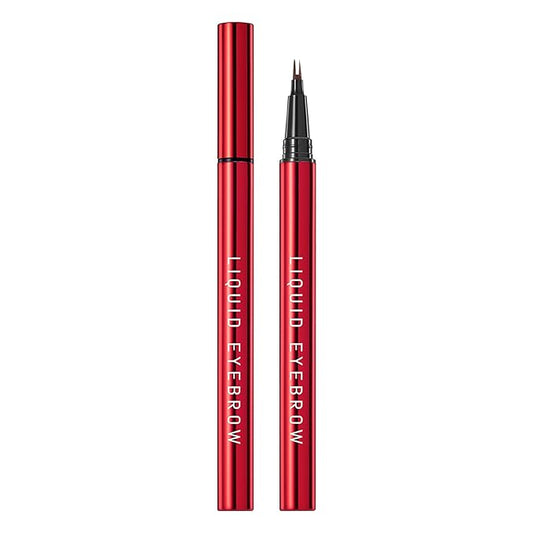 Faux Brow, Microblading Eyebrow Pencil with Hair Like Strokes, Double-Brush Tip Filling Eyebrow Pen for Women, Fast & Precise & Pigmented Makeup, Great for Sparse and Full Brows(02 Ash Gray)