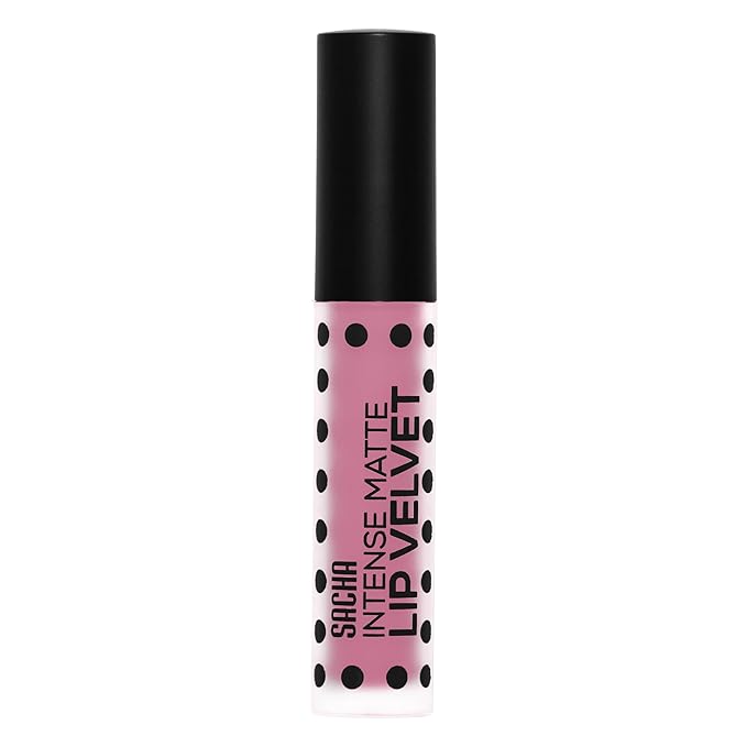 Sacha Cosmetics Intense Matte Lip Velvet Liquid Lipstick, Long-Lasting Velvet Matte Finish, 0.2 fl.oz In A Nutshell