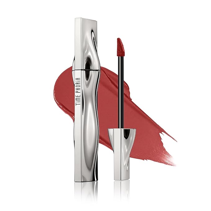 ETERNAL LIP MATTE-Long Lasting Lip Stain, Waterproof and Transferproof Lip Tint, Mask-friendly, Matte Finish Lipstick, Lightweight, High Coverage, Stocking Stuffers For Teen Girls (06 HEX)