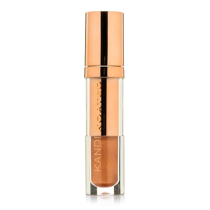 Kandi Koated Liquid Satin [Caress] Liquid Lip Color with High-Shine Finish | Rich Colors, Moisturizing Lip Shine, Paraben-Free, Cruelty-Free | Beauty & Makeup
