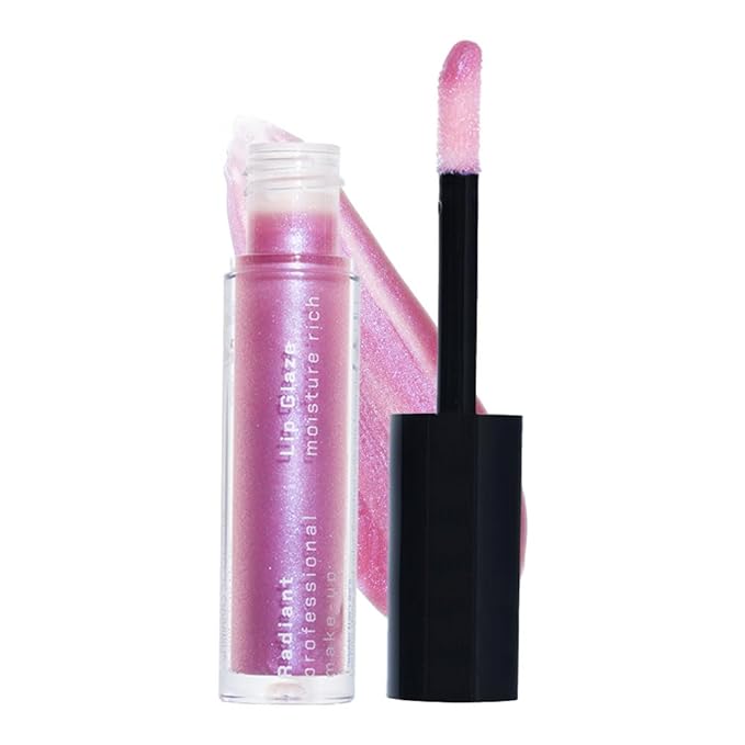 Radiant Professional Lip Glaze (15 Shades) - Ultra-Glossy, Non-Sticky & Long-Lasting Lip Gloss for Women - High Shine Hydration - Vegan & Moisturizing for Soft, Nourished Lips - (08 IRIS HOLO)