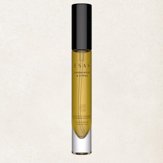 Esas NYC Sandalwood & Citrus – Organic Perfume Mist, MADESAFE® – FRESH | CITRUS | SANTAL - 0.33 oz Fragrance EDP