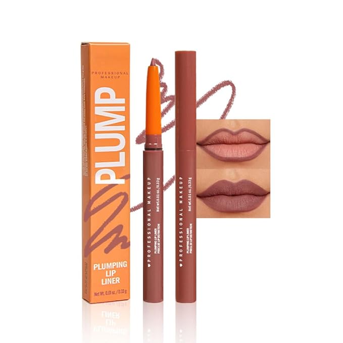 Retractable Lip Liner Pencil for Shaping & Sculpting Lips,Creamy Matte Gel Crayon Lip Liner Pencil delineador de labios,Long Lasting Waterproof Lipstick LipLiner (04#, 1 Count (Pack of 1))