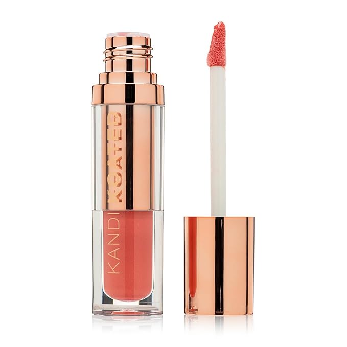 Kandi Koated Liquid Satin [Infatuation] Liquid Lip Color with High-Shine Finish | Rich Colors, Moisturizing Lip Shine, Paraben-Free, Cruelty-Free | Beauty & Makeup