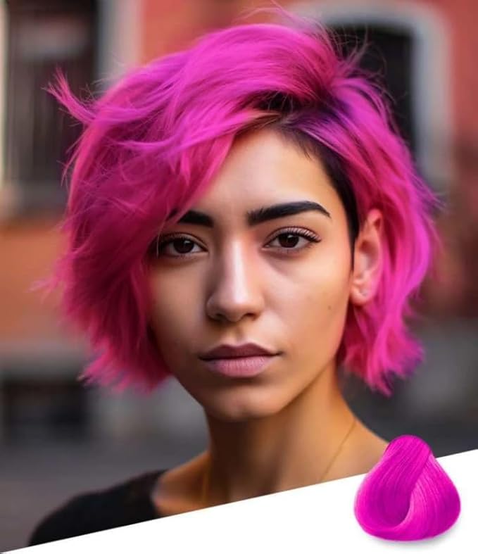 Küül's FUNNY COLORS - Tintes de Fantasia ((ROSA NEON), 3.04 oz)