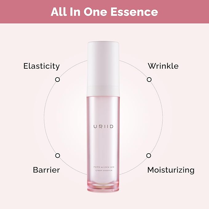 PDRN Wrinkle Care Cream Essence, Anti-Aging Facial Essence with Salmon DNA Extract, 1.69 fl oz