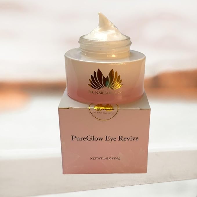 PureGlow Eye Revive Cream, 1.05 oz, Luxury Skincare Treatment
