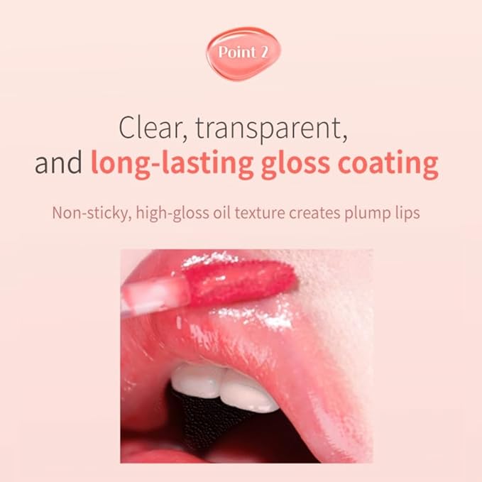 MQNY(MACQUEEN NEWYORK Dewy Water Glow Lip Tint 3.5g 9colors (#04 Rose Bonbon, Coral Rose)