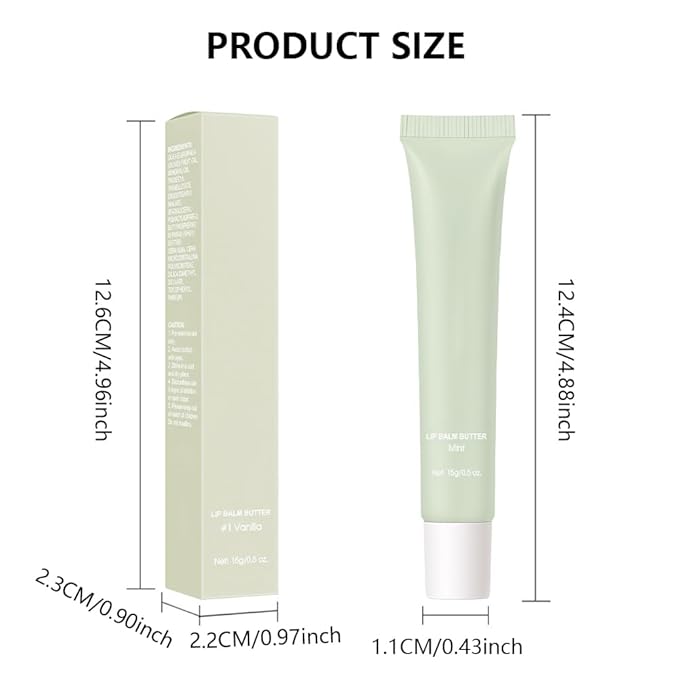 4Pcs Summer Lip Butter Balm Lip Gloss, Ultra-Hydrating Natural Vegan Lip Balm, Sheer-Tinted Shine & Hydration, Soothes & Softens Dry Lips Skincare, Bálsamo labial hidratante (#1+2#+3#+4#)