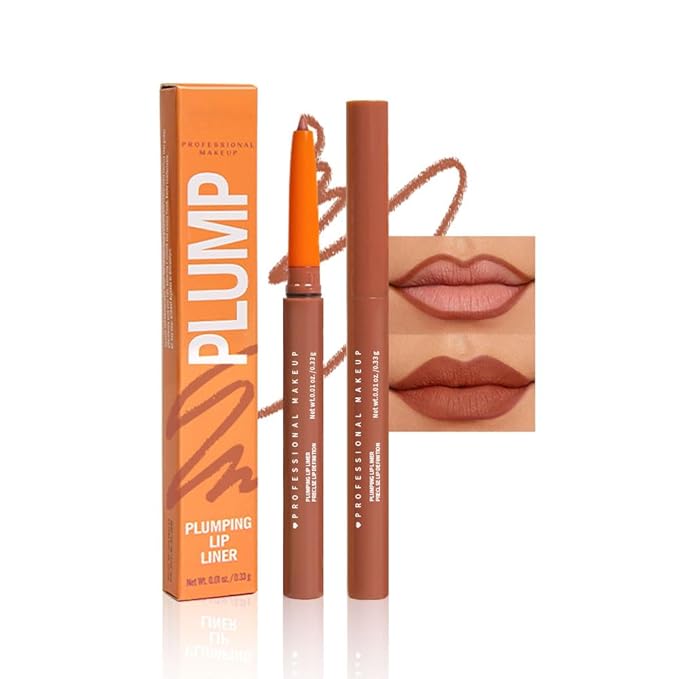 Retractable Lip Liner Pencil for Shaping & Sculpting Lips,Creamy Matte Gel Crayon Lip Liner Pencil delineador de labios,Long Lasting Waterproof Lipstick LipLiner (05#, 1 Count (Pack of 1))