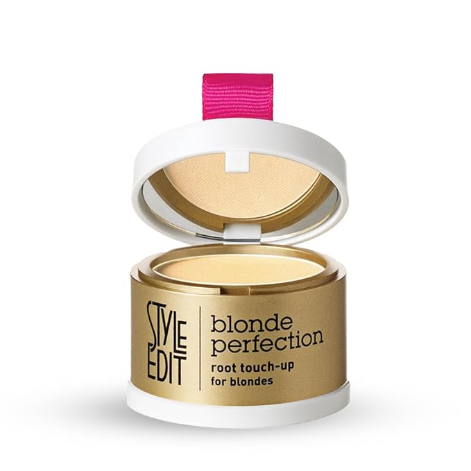 Root Touch Up Powder by Style Edit | Temporary Color for Dark Roots, Highlights, Grays and Thinning Hair | Mineral Infused 2 Pack