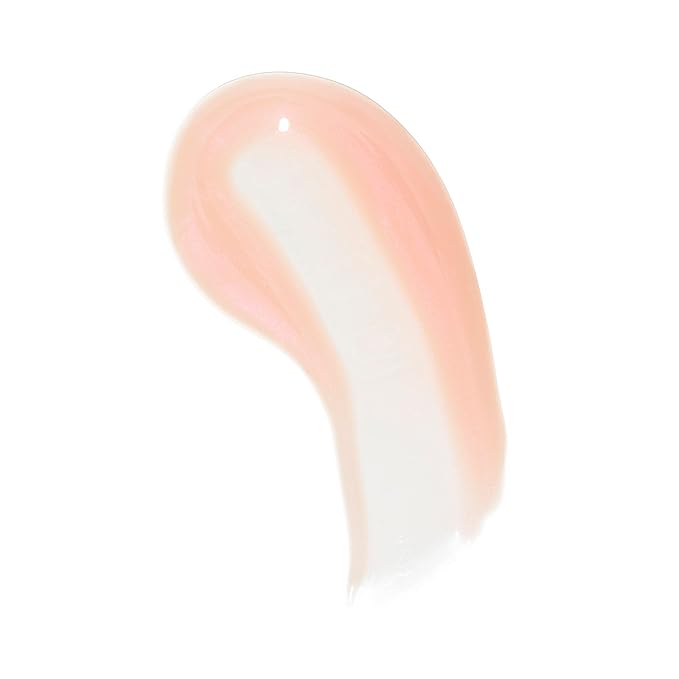 Revolution Beauty London, Pout Bomb Plumping Lip Gloss, High-Shine for Glossy, Fuller & Plump Lips with Hyaluronic Acid & Peptides, Vegan & Cruelty-Free, Sheer Milky Nude, 0.15 fl oz