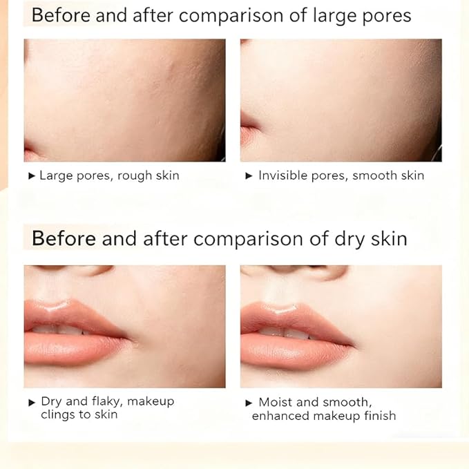 Vitamin C Makeup Tone up Cream, Five Vitamin C Natural Makeup Cream, Moisturizing Brightening Concealer, Deep Hydration, Conceal Pores, Lightweight Long Lasting, For All Skin Type (1PCS)