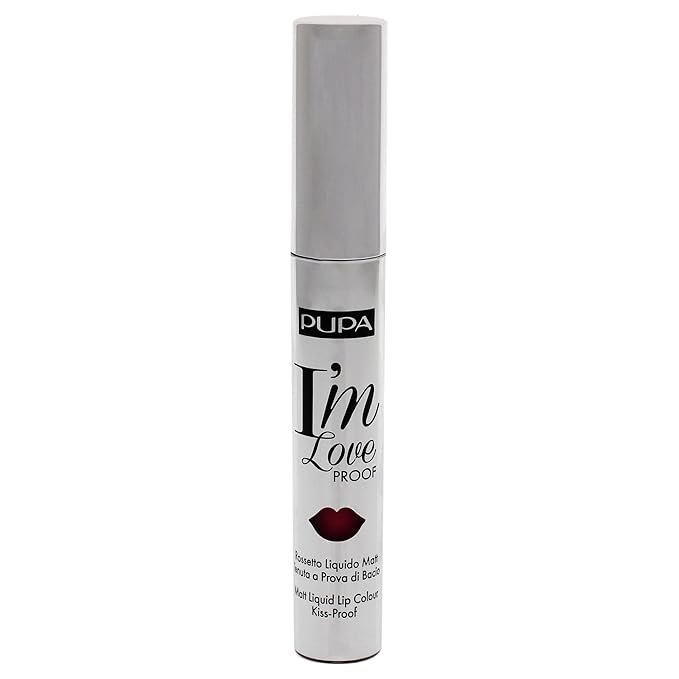 Pupa Milano I Am Love Proof Matt Liquid Lip Color - 007 Bright Fuchsia for Women - 0.09 oz Lipstick