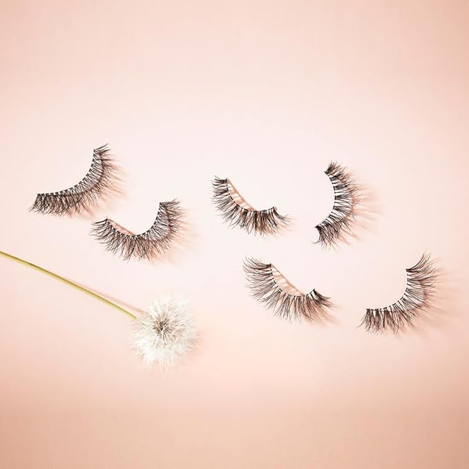 Ardell Naked Strip Lashes 421 – Natural-Looking, Long-Lasting False Eyelashes with Invisiband for Seamless Blend, 4 Pairs, 1-Pack