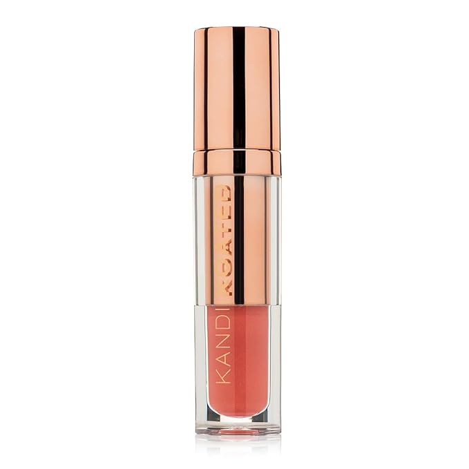 Kandi Koated Liquid Satin [Infatuation] Liquid Lip Color with High-Shine Finish | Rich Colors, Moisturizing Lip Shine, Paraben-Free, Cruelty-Free | Beauty & Makeup