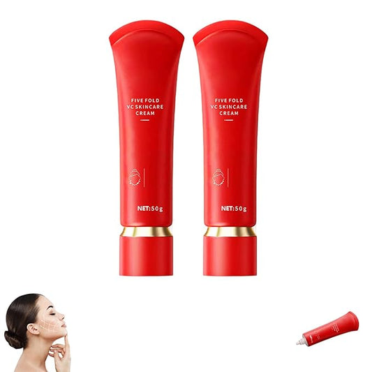 Swarous Moisturizing Brightening Tone-Up Concealer Cream, Five Fold VC Skin Care Cream, Vitamin C Makeup Tone up, Brightens Skin Tone, Clear and Moisturizes (2)