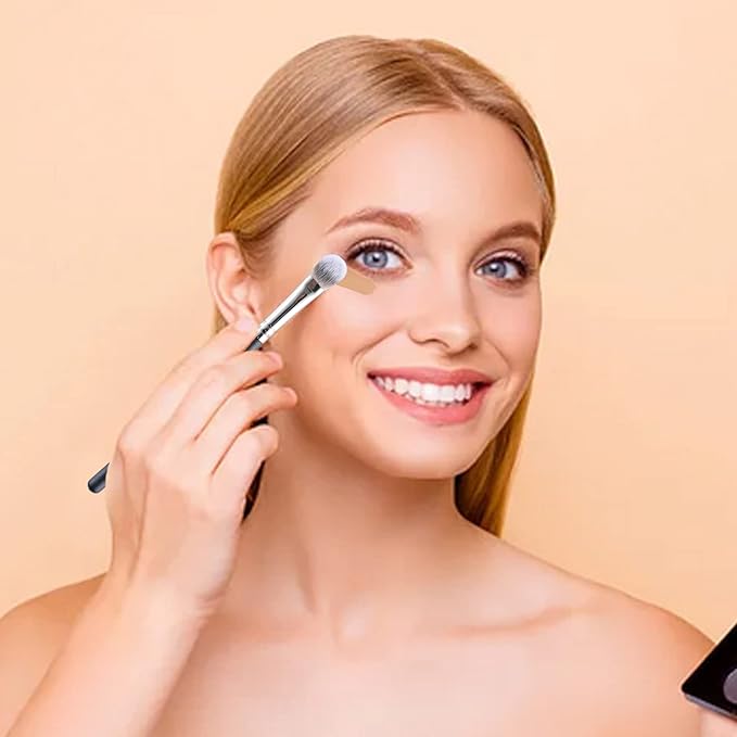 ENERGY Foundation Brushes Professional Brightening Concealer Brush Slant Angled Nose Contour Brush for Eyebrows Eyeshadow Concealer Highlighter Blending Liquid Cream Powder Makeup 270/274/270S