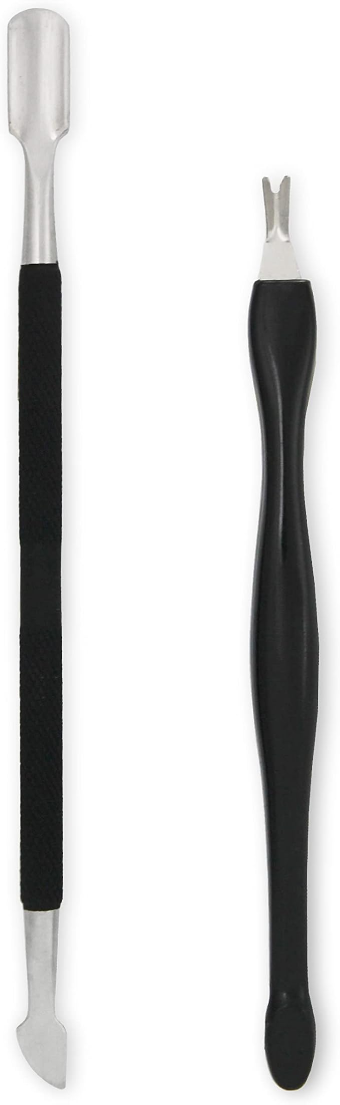 Amazon Basics Cuticle Trimmer and Pusher, 2 Count