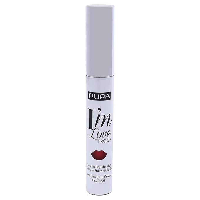 Pupa Milano I Am Love Proof Matt Liquid Lip Color - 009 Red Pop for Women - 0.09 oz Lipstick