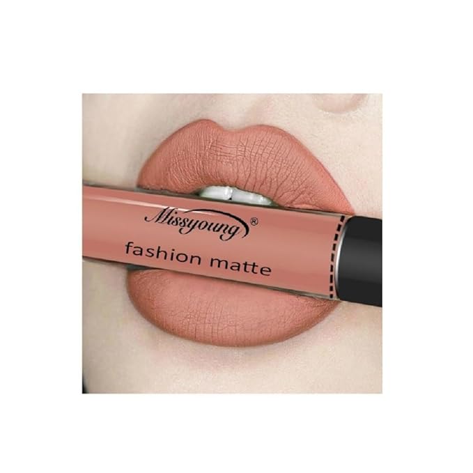 Generic Missyoung 18-Color Matte Liquid Lipstick Set, Long-Lasting Non-Sticky Formula, Flawless Makeup Looks (3)