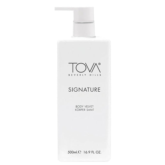 Tova Signature Body Velvet Lotion with Pump – Nourishing Shea Butter Body Lotion for Women, Hydrating & Moisturizing – USA-Made & Cruelty-Free – 16.9 fl oz