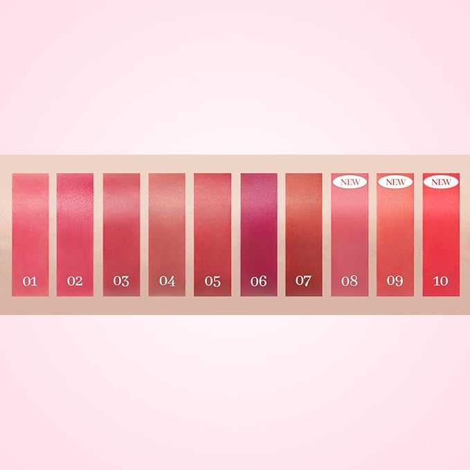 COSNORI Water Blurry Tint - Vegan Blurry Lip Tint, Lightweight & Long-lasting, Moist-watery texture, Flawless blurred lip (01 Vintage Mauve)