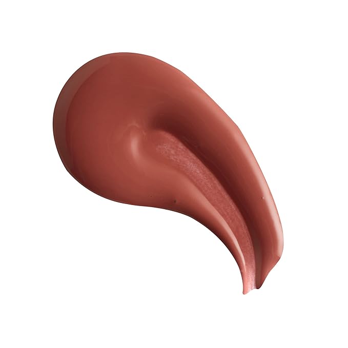 Revolution Beauty London, Pout Bomb Plumping Lip Gloss, High Shine, Rich Glossy Pigment, Infused with Vitamin E, Cookie Deep Nude, 0.15 fl oz