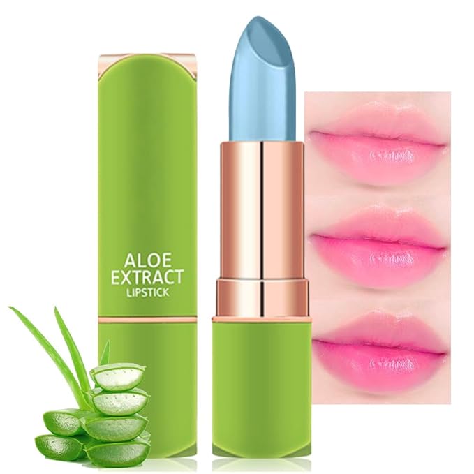 Jelly Color Changing Lipstick Queen,Mood Moisturizer Long Lasting Lip Care Lip Balm Magic Waterproof Lip Gloss Glossly Makeup Lipstick Set for Women (1pc 02#natural nude red)