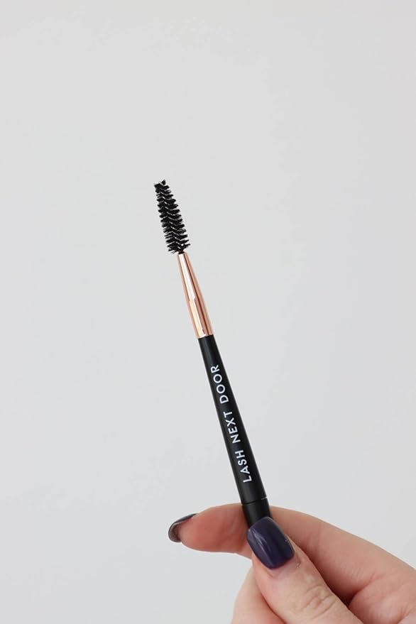 Metal Eyelash Comb & Spoolie– Lash Separator Tool for Clump-Free Lashes– Double-Sided Mascara Comb & Eyebrow Brush– Eyelash Separator Tool for Defined Lashes & Brows
