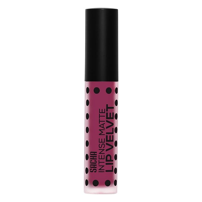 Sacha Cosmetics Intense Matte Lip Velvet Liquid Lipstick, Long-Lasting Velvet Matte Finish, 0.2 fl oz The It Color
